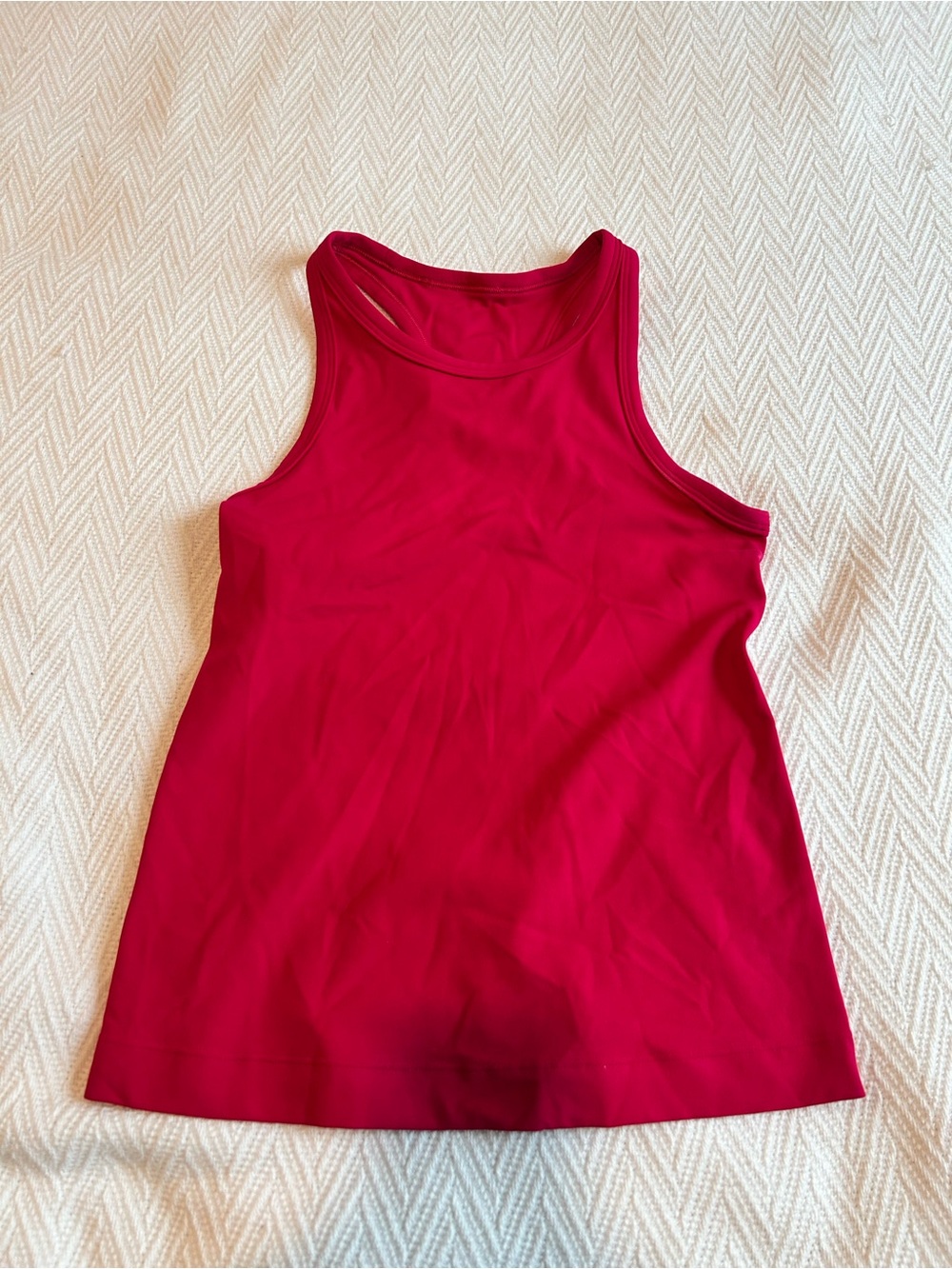Align high neck razor back tank